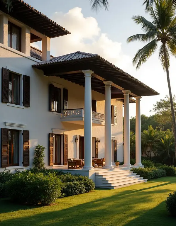 Colonial heritage estate in Mauritius